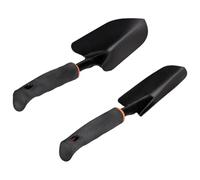 Tressify Ensemble de pelle à main en métal pour jardinage 12,6 et 13 truelles