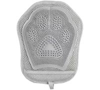 Tressify Gant de toilettage en Silicone 2 en 1 pour Chiens et Chats, Gant massant, Action électrostatique Anti-mue, Brosse en Silicone Double Face pour Poils lâches, Dimensions 19,5 x 24,5 x 1,9 cm