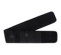 Tressify Holster Ceinture ventrale pour homme - En néoprène respirant - Longueur réglable en 51 - Double boucle sécurisée - Design noir - Pour une utilisation tactique