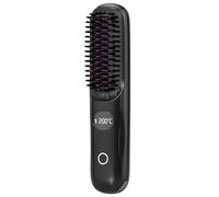 Tressify Hot Comb Lcd avec, rechargeable par USB, portable sans fil et brosse à lisser, chauffage en céramique anti-brûlure et mini lisseur de voyage, 20 cm, 160-200 ℃