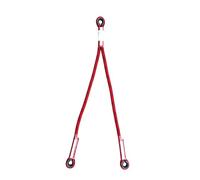 Tressify Lanière 150 cm, corde dynamique d'escalade anti-chute, double protection, haute sécurité pour le travail et l'escalade dans les arbres, fibre synthétique