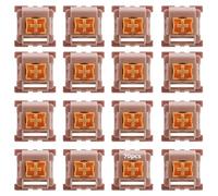 Tressify Lot de 70 commutateurs linéaires silencieux Outemu pour clavier mécanique, pré-lubrifié, idéal pour les jeux et l'utilisation silencieuse