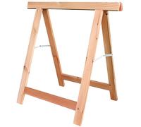 Outifrance - Tréteau bois 75x75 cm pin traité