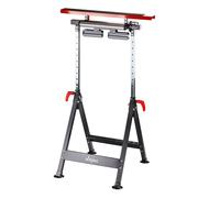 Tréteau multi-rouleaux télescopique réglable en hauteur D21293