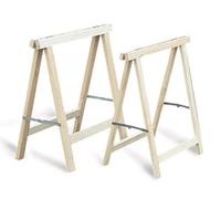 Cycles Mercier Tréteau pliant 4181 bois hêtre 800 x 800 mm Noir G