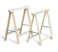 Cycles Mercier Tréteau pliant 418 frêne 80 x 80 sect.55 x 30 compas zingué pro