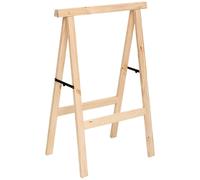 Tréteau professionnel pin massif brut Astigarraga - Hauteur 1 m