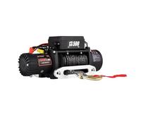 Treuil 12V 13500/4500/3500LBS avec corde synthétique et télécommande sans fil pour 4x4 ATV/camion/remorque, récupération d'urgence(13500LBS)