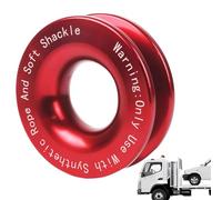 Treuil à bloc d'arrachage - Anneau de récupération de treuil, anneau de récupération à pression de treuil, résistance à la rupture de 41 000 lb | Anneau de récupération, kit d'accessoires de treuil an