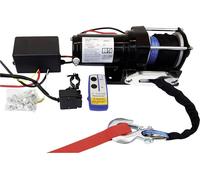 Berger + Schröter 31778 Treuil Professionnel 12 V Corde synthétique