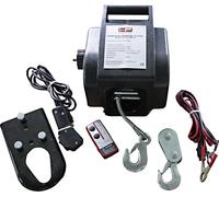 Treuil à câble HP Autozubehör 20604 Force de traction (au repos)=900 kg Force de traction (en roulant)=2700 kg commande filaire, télécommande sans fil