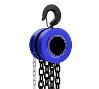 Treuil à Chaîne Manuel, Palan à Main avec Doubles Crochets, Outil de Levage Industriel Robuste pour Atelier, Garage et Usine(5 T/11000 lbs)