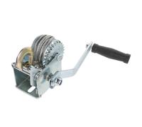 Treuil à manivelle de 226,8 kg, mini treuil de remorque avec câble en acier de 7 m, enrouleur manuel portable pour soulever et tirer facilement, idéal pour le bateau, le camping et les projets de