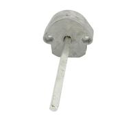 Treuil à vis sans fin pour volet roulant - Entrée carré femelle 8 mm - Sortie 6P7 - Réduction 1/6