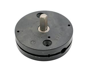 Treuil C309 sans fin de course PA chargé fibre de verre pour store et volet roulant manuel - montage à droite ou à gauche carré de 8 - Tringle d'attaque 6p7 - Mécanisme d'entraînement de manivelle