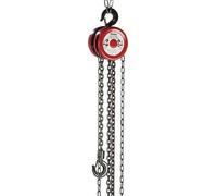 Treuil chaîne 2000 kg 2 brins crochet 31 mm frein sécurité