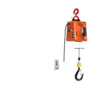Treuil de levage, Grue portative d'ascenseur de palan électrique, treuil électrique de mise à niveau de 100-500KG avec la télécommande, palan de levage de câble en acier Pour garages et usines(Basic 2