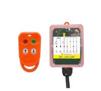 Treuil de levage M2 à 2 boutons, télécommande IP65 12V-220V | Treuil électrique M2 à 2 boutons, télécommande, étanche IP65, 12V, 24V, 220V, qualité industrielle(DC12-24V Orange)