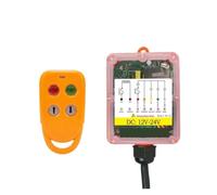 Treuil de levage M2 à 2 boutons, télécommande IP65 12V-220V | Treuil électrique M2 à 2 boutons, télécommande, étanche IP65, 12V, 24V, 220V, qualité industrielle(AC24-450V Yellow)