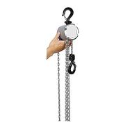 Treuil de levage, Mini palan à chaîne manuel, support à crochet, capacité de 0,25/0,5 tonne, levage de bloc de levier manuel portatif de 3 m Pour garages et usines(0.5T)