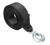 Treuil de Remorque avec Crochet,Remorque en Polyester Haute Résistance avec Treuil Marin Bande de Remplacement pour Crochet Ceinture de Sécurité 6 M pour la Traction de Bateau en Plein Air