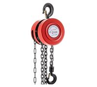 Treuil de Remorque Palan à chaîne manuel, bloc de d'une capacité 4400 lb/2 tonnes, levage 8 pieds/2,5 m, Construction en acier qualité industrielle for le biens