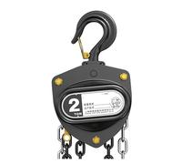 Treuil de Remorque Palan à chaîne série bloc double roulement 2T 3M