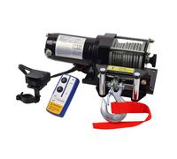 AUTOBEST Treuil électrique 4x4 12 V - 1,36T- Câble acier 9 m