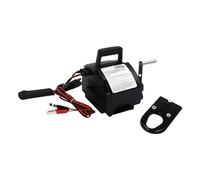 Treuil électrique 12 V Treuil de bateau 2721 kg de force de traction avec treuil moteur et 2 modes de contrôle pour voitures, remorques, remorques de bateau, yachts et treuils de bateau