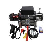 Treuil Électrique 13500LBS /12000LBS 12V/24V, Grue À Corde Synthétique, Contrôle Pour Camions, Camping-car, ATV, UTV, De Remorque(12V 12000LBS)