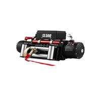 Treuil Électrique 13500LBS 12V For 4X4 92FT Câbles De Remorque Téléphérique En Acier Sangle Remorquage Avec Contrôle Sans Fil ATV Camion Hors Route