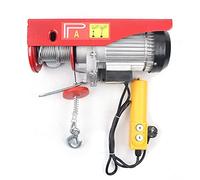 Treuil électrique 220 V - Treuil à moteur - Treuil - Charge maximale : 800 kg - Câble en acier - Levage électrique - Treuil électrique - Grue