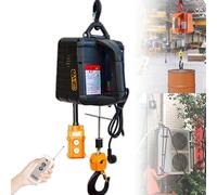 Treuil électrique 3 en 1 200 kg portable pour voitures, cargaisons, ateliers, amélioration de la maison, système de contrôle robuste, solution de levage efficace et polyvalente