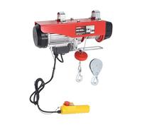 Treuil électrique 400/800 kg - treuil robuste, idéal pour le levage et le transport ; comprend télécommande et structure en acier