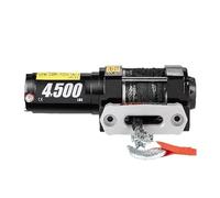 Treuil Électrique 4500LBS 12V For 4X4 42.6FT Cordes De Remorque Voiture Synthétique Sangle Remorquage Avec Contrôle Sans Fil ATV Camion Hors Route