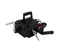 Treuil électrique 4990 kg 12 V avec protection contre les surcharges pour voitures, remorques, camions, yachts, navires et treuils de bateau