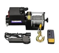Treuil électrique à câble Treuils Électriques 12V 24V Pour Véhicule Tout-terrain, Treuil De Voiture D'auto-sauvetage, Palan Électrique, Petits Grue Montés Sur Palans électriques(3000 pounds 24v B)