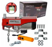 Treuil Électrique Avec Sangle De Levage Sécurité Coupure 500KG 12M