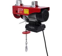Treuil électrique, capacité de levage de 440 lbs, vitesse de levage de 32,8 ft/min, structure en acier allié, design compact et portable, télécommande sans fil