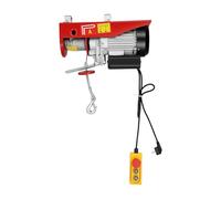 Treuil électrique de 400 kg à 800 kg - Hauteur de levage 10 m - Avec télécommande filaire - Pour l'agriculture, les usines, les docks, les mines