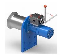 Treuil électrique for corde de pêche 24V 12V Petit treuil de levage et de traction Cabestan hydraulique Treuil for grue, dépanneuse, bateau de pêche, chalut