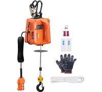 treuil électrique portable 3 en 1 500KG - Télécommande filaire/sans fil