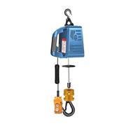 Treuil Électrique Portable, Charge 220V/110V, 500KG, Palan De Traction, Petite Grue, Décoration La Maison, Outil Levage(WIRE CONTROL 500KG-220V)