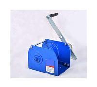 Treuil électrique, Treuil manuel treuil lourd autobloquant bidirectionnel 0,5/1/2 tonnes palan petit tracteur de grue(2T)