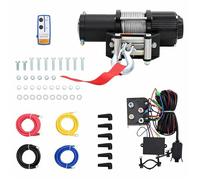 Treuil électrique - vidaXL - 12 V - 4500 lbs - Télécommande sans fil