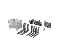 Bruder 2318 Treuil et fourche de chargeur avant