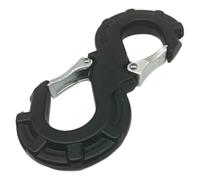 Treuil intégré en Forme de S, Manille Rapide, camionnette SUV, remorque Hors Route(Black)