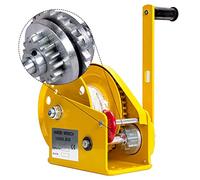 Treuil Manuel 8m/15m/20m/30m, Treuil Manuel avec Frein Automatique, Treuil Manuel pour Remorque Porte Voiture avec Câble en Acier, Treuil à Câble Manuel de Halage(Color:1200lb,Size:30m)