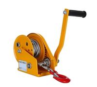 Treuil manuel automatique portatif de guindeau de camion de bateau de 1200lbsx20M avec l'auto-verrouilla, outil à main