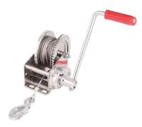 Treuil Manuel en Acier Inoxydable 304 autobloquant, 800 lb-1600 LB x 5 m - 25, for Bateau, Camion, Leva Automatique, Tracteur Atelier, Bricolage(50020041 1200LBX10M)